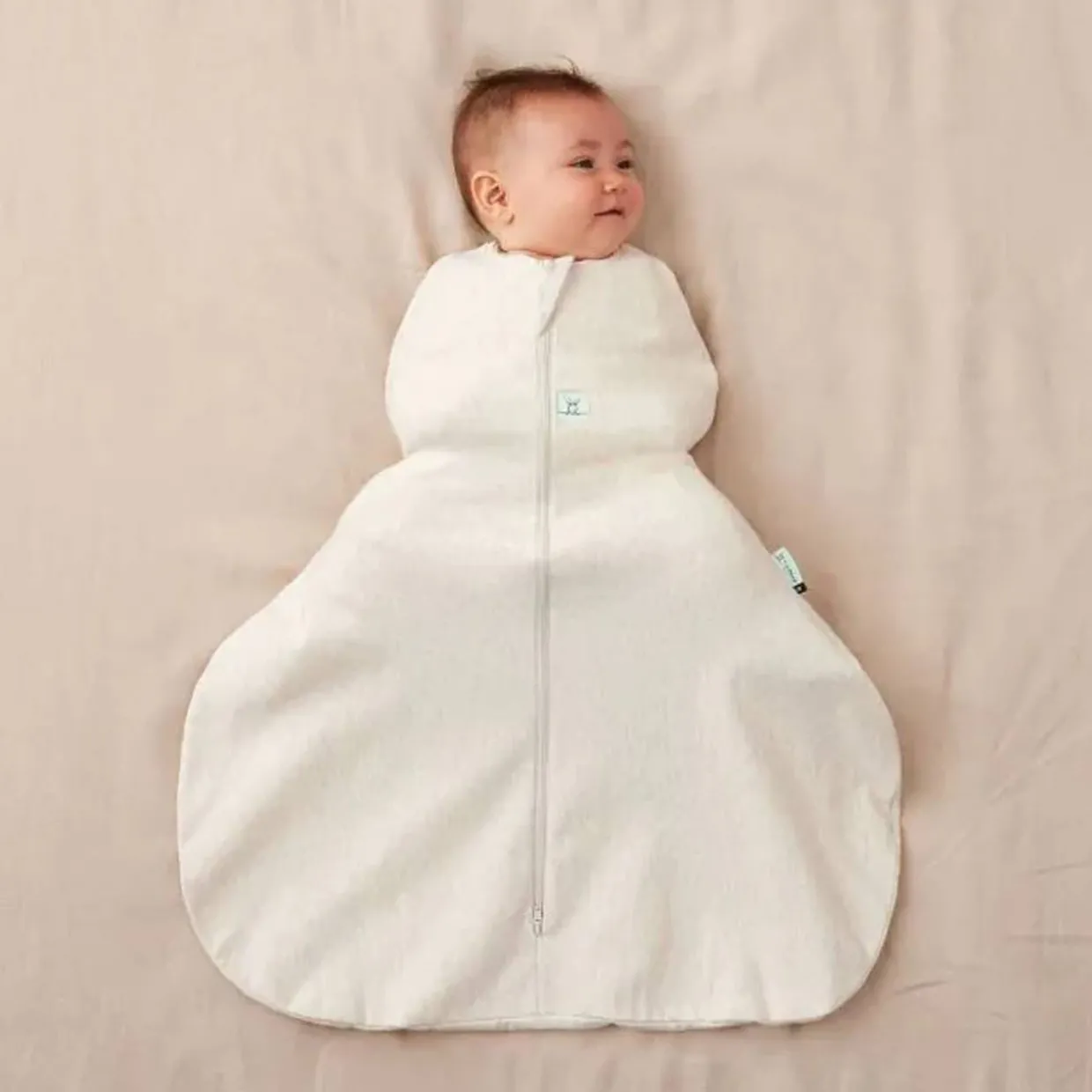 ergoPouch 0.2 tog Organic Hip Harness Jersey Sleeping Bag