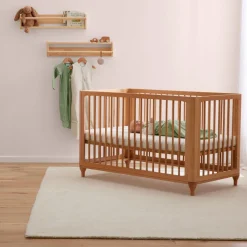 ergoPouch Lyra Convertible Beechwood Cot