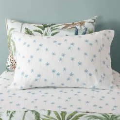 Fitted Sheet & Pillowcase Set - Palms