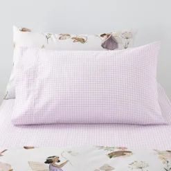Fitted Sheet & Pillowcase Set - Jagger Lilac
