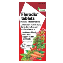 Floradix Iron and Vitamin Tablets
