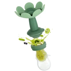 Haakaa Flower Fresh Food Feeder & Cover Set
