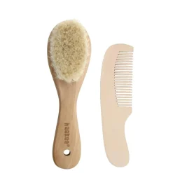 Haakaa Goat Baby Brush & Comb Set