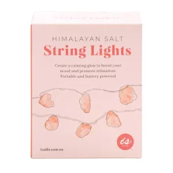 IS Gift Himalayan Salt String Lights Pink - 165cm
