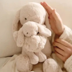 Jamie Kay Snuggle Bunnies - Plush Frankie the Hugging Bunny