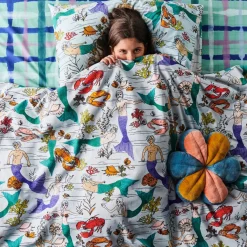 Kip & Co Organic Cotton Duvet Cover - Neptunes Kingdom