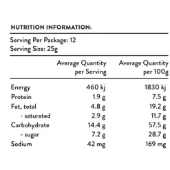 Lactation Cookies - White Choc Chip 300g