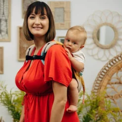 Lenny Lamb Broken Twill Toddler Onbuhimo