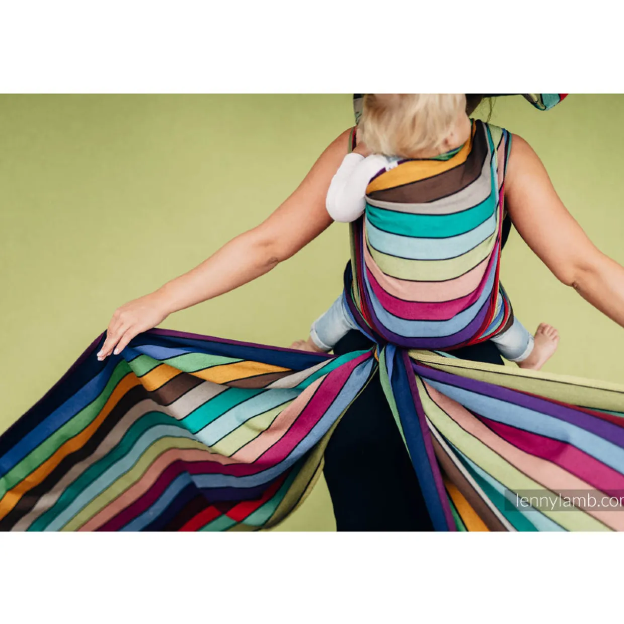 Lenny Lamb Broken Twill Woven Wrap