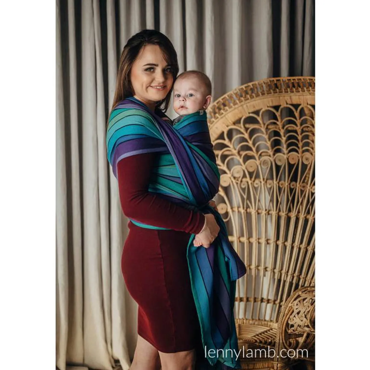 Lenny Lamb Broken Twill Woven Wrap