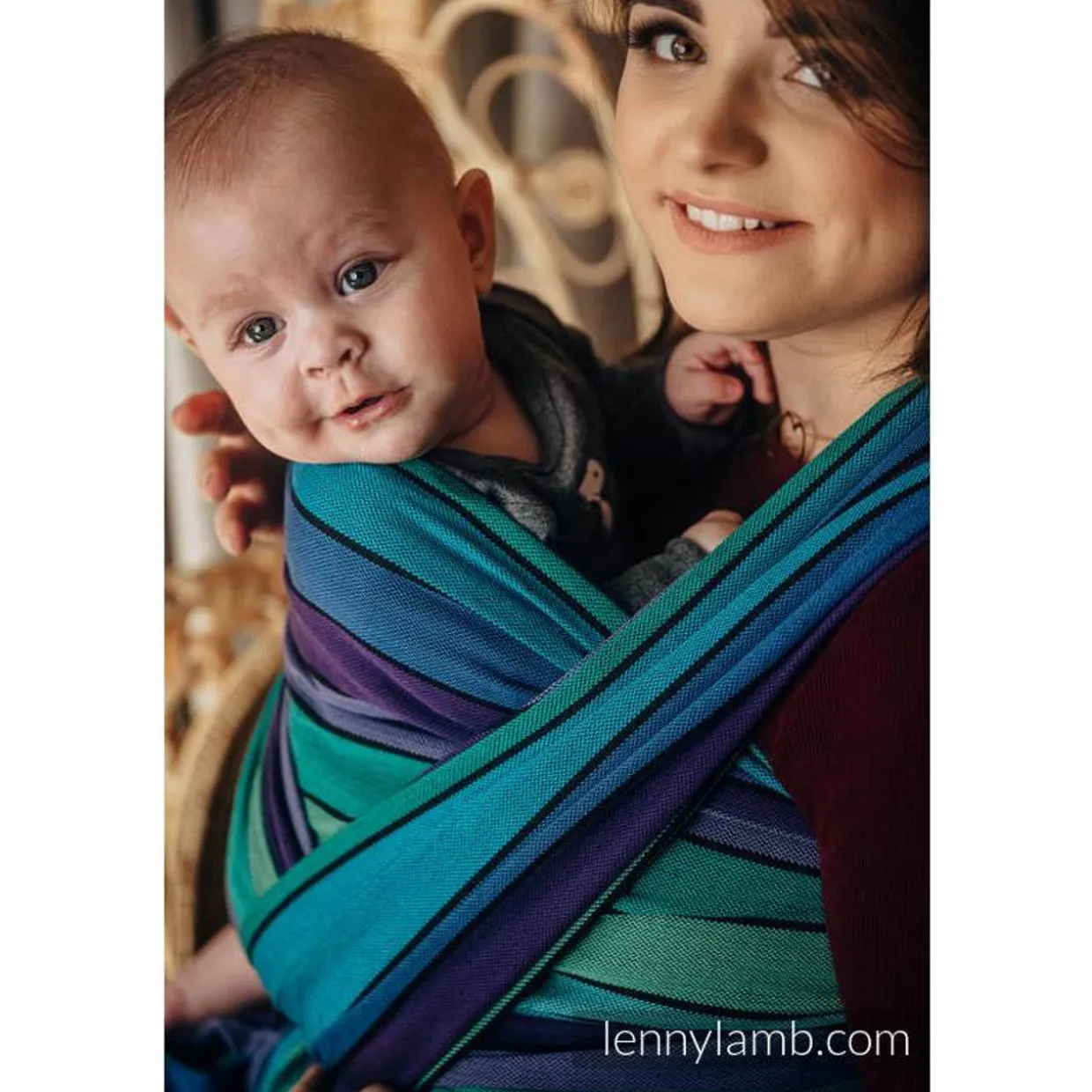 Lenny Lamb Broken Twill Woven Wrap