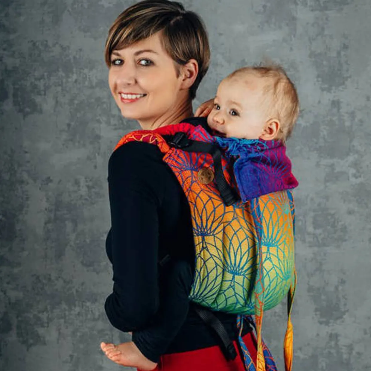 Lenny Lamb Jacquard Standard Onbuhimo