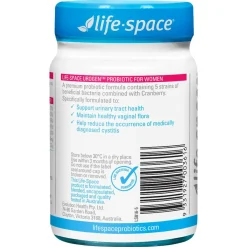 Life-Space Urogen Probiotic for Women with Cranberry