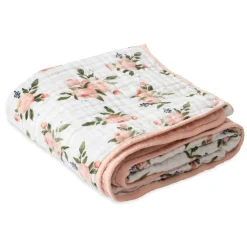 Little Unicorn 4 layer Muslin Cot Blanket