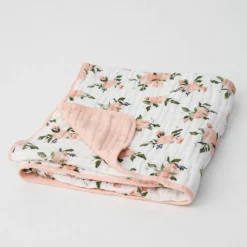 Little Unicorn 4 layer Muslin Cot Blanket