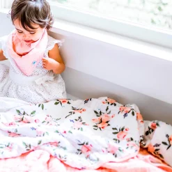 Little Unicorn 4 layer Muslin Cot Blanket