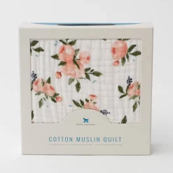 Little Unicorn 4 layer Muslin Cot Blanket