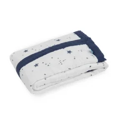 Little Unicorn 4 layer Muslin Cot Blanket