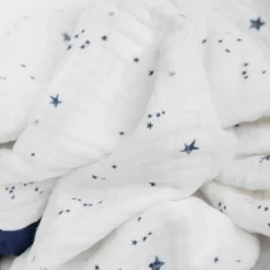 Little Unicorn 4 layer Muslin Cot Blanket