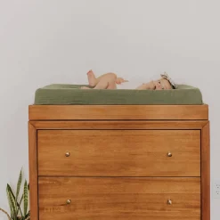 Little Unicorn - Muslin Changing Pad Cover / Bassinet Sheet