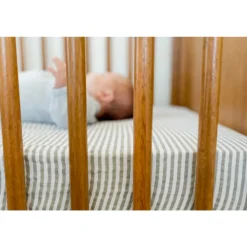 Little Unicorn - Muslin Fitted Cot Sheet - 132 x 71cm