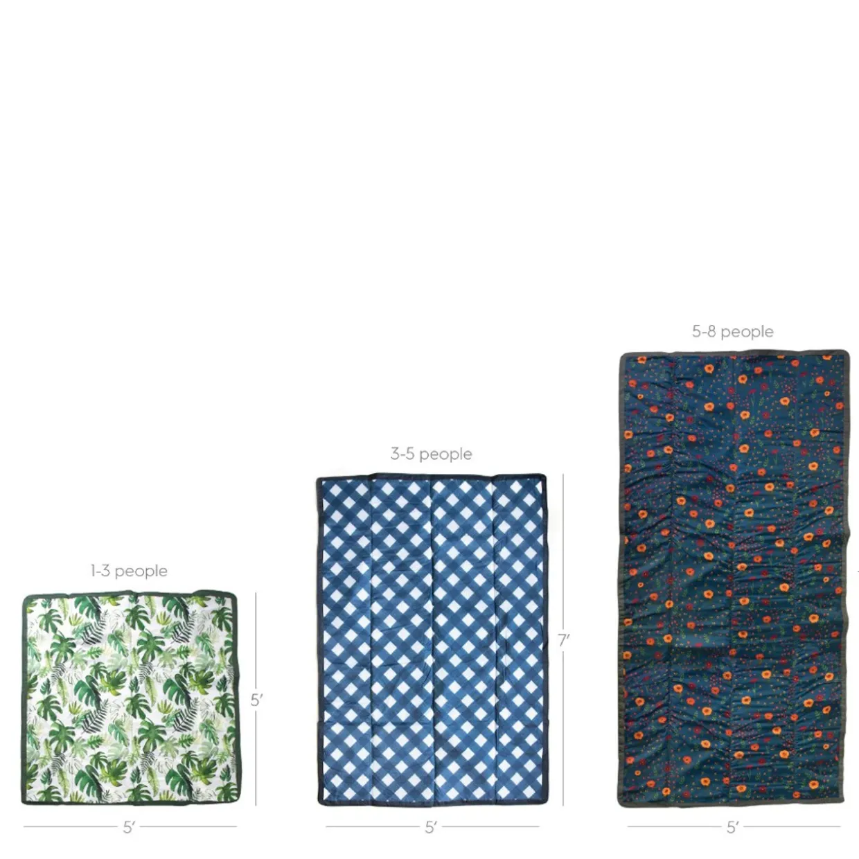 Little Unicorn - Outdoor Picnic Blanket - 5 x 10 (ft)