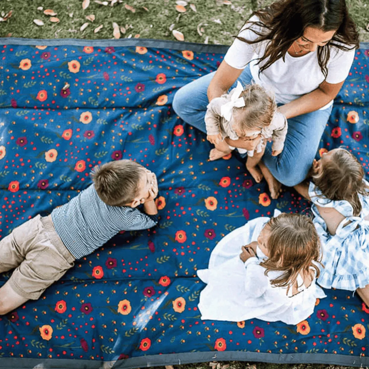 Little Unicorn - Outdoor Picnic Blanket - 5 x 10 (ft)