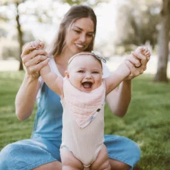 Little Unicorn - Reversible Muslin Bandana Bib - Clearance