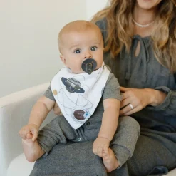 Little Unicorn - Reversible Muslin Bandana Bib - Clearance