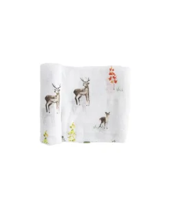 Little Unicorn Single Cotton Muslin Swaddle - Clearance