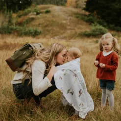 Little Unicorn Single Cotton Muslin Swaddle - Clearance