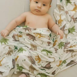 Little Unicorn Stretch Knit Single Swaddle