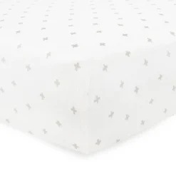 Little Unicorn Stretch Knit Fitted Cot Sheet