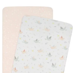 Living Textiles Jersey Fitted Sheet 2pk - Discontinued