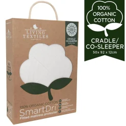 Living Textiles Organic Smart-Dri Bassinet Protector