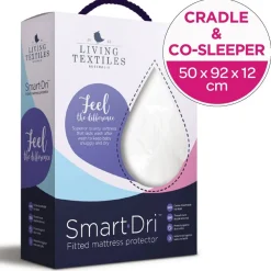 Living Textiles Smart Dri Bassinet Mattress Protector