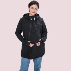 Love & Carry 4 in 1 Softshell Maternity Babywearing Jacket