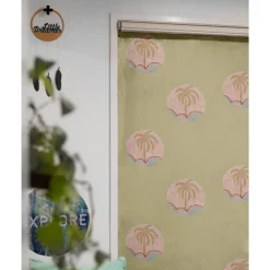 Mahalo Eco Blackout Blinds - Green Palms FAULTY SECONDS