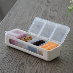 Melii 4 Compartment Snackle Box - Luxe