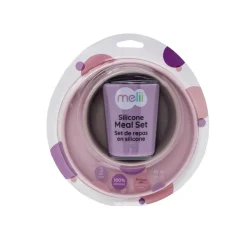 Melii 3 Piece Silicone Feeding Set