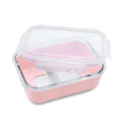 Melii Glass Bento Box with Silicone Sleeve