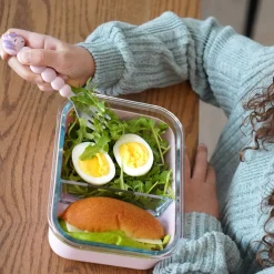 Melii Glass Bento Box with Silicone Sleeve