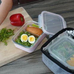 Melii Glass Bento Box with Silicone Sleeve