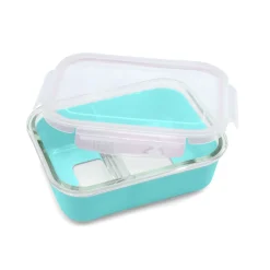 Melii Glass Bento Box with Silicone Sleeve