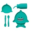 Melii Silicone 5 Piece Feeding Gift Set - Shark