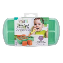 Melii Silicone Baby Food Freezer Tray with Lid