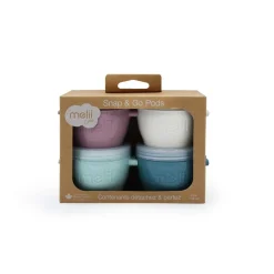 Melii Snap & Go Pods 4 Pack - Luxe - 4oz