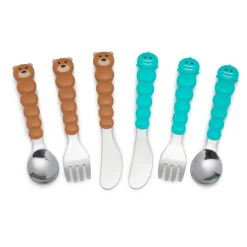 Melii Utensil Animal Set 6 Piece
