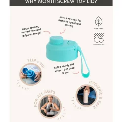 MontiiCo Fusion Screw Top Lid