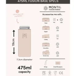 MontiiCo Fusion Universal Insulated Base - 475ml